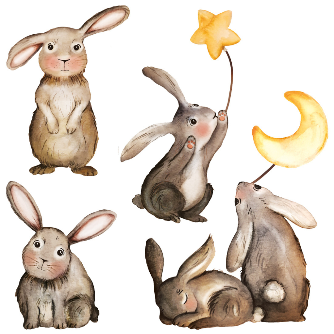 Jungle kinderkamersticker