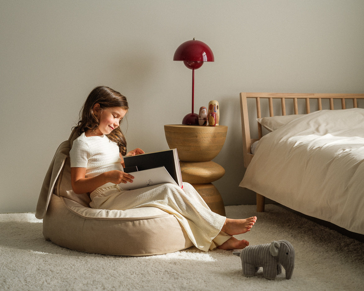Fauteuil enfant lapin Beige