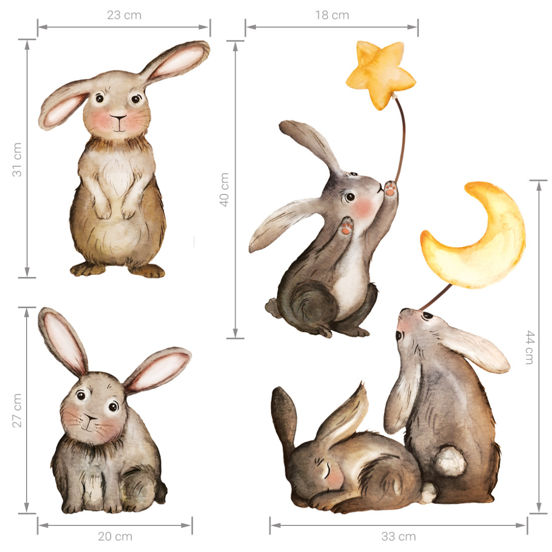 Jungle kinderkamersticker
