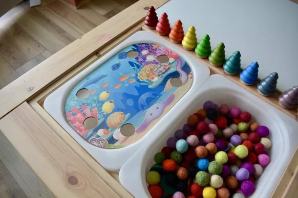 TROFAST houten opbergdeksel