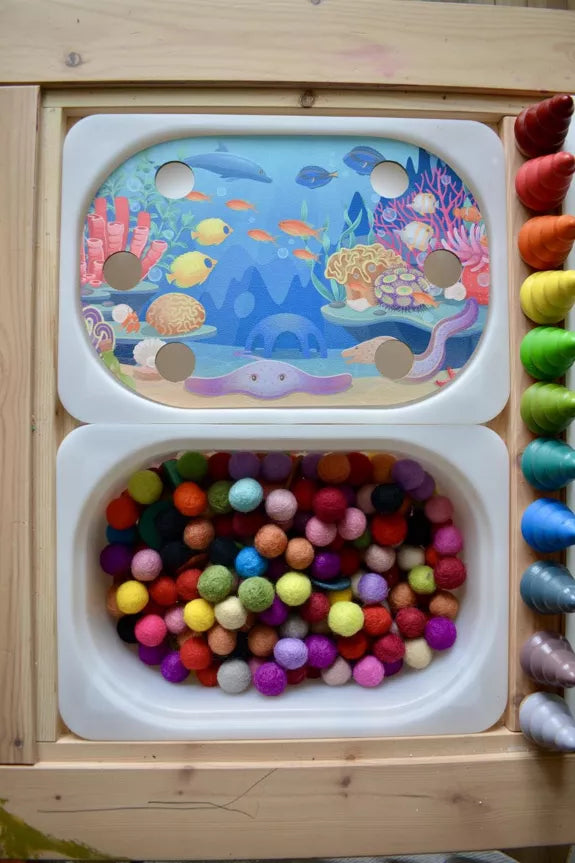 TROFAST houten opbergdeksel