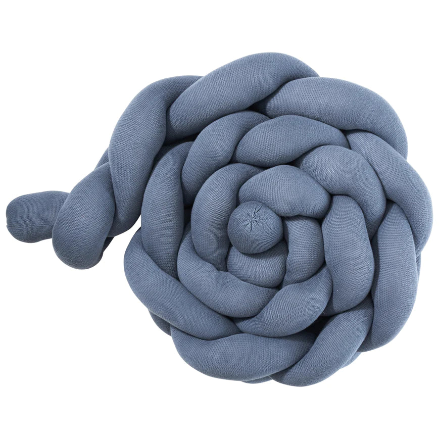 Tresse de lit Bleu
