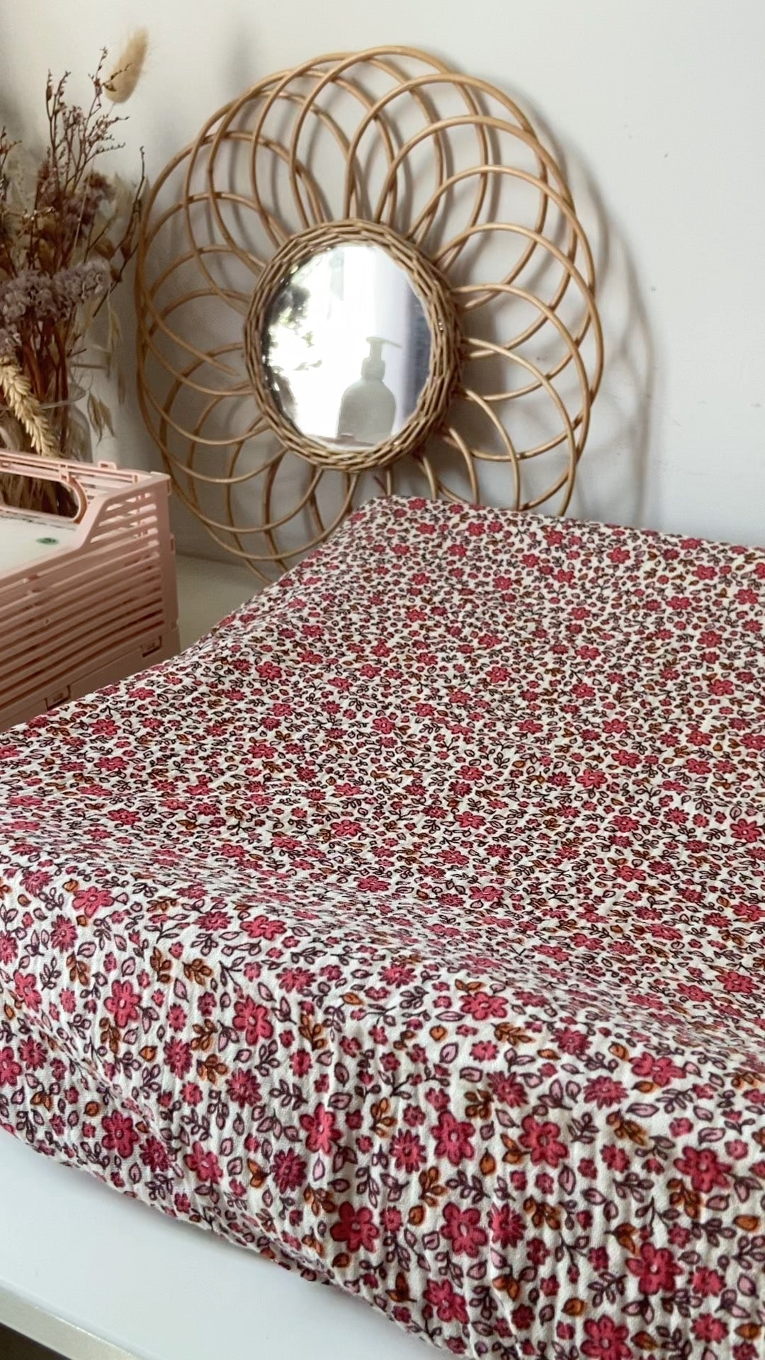 Housse matelas à langer Double gaze BIO Anna