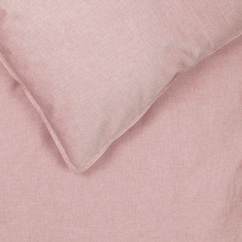 Housse de couette + taie Rose