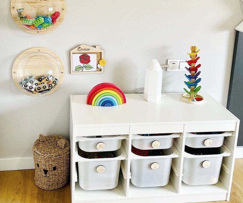 Bulles de rangement Montessori