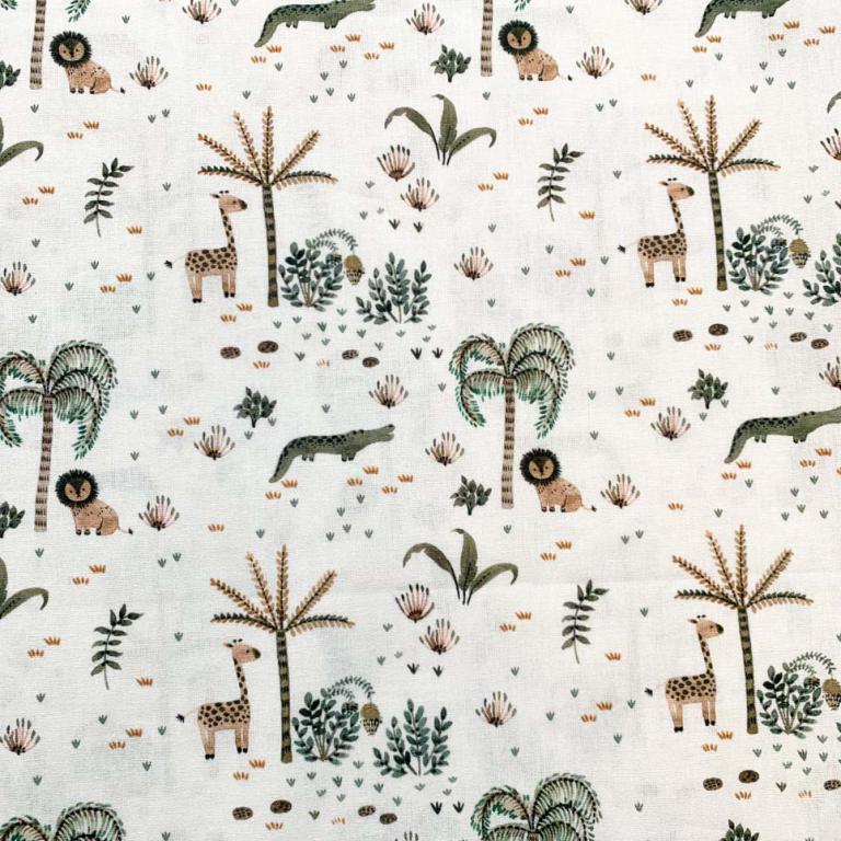 Housse de couette + taie Oscar Jungle