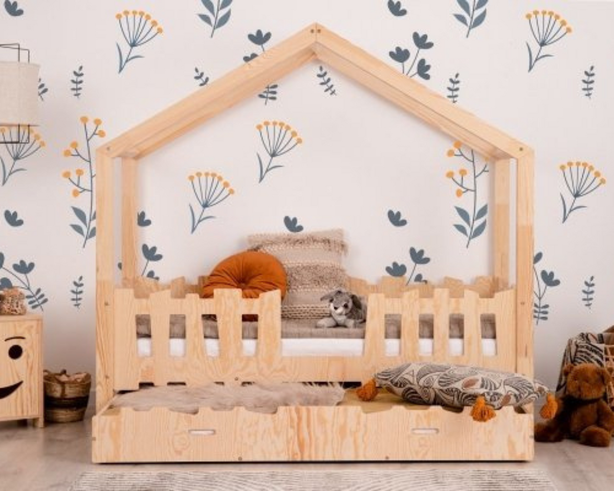 Lit cabane avec tiroir 90x200cm – Le Lit Cabane