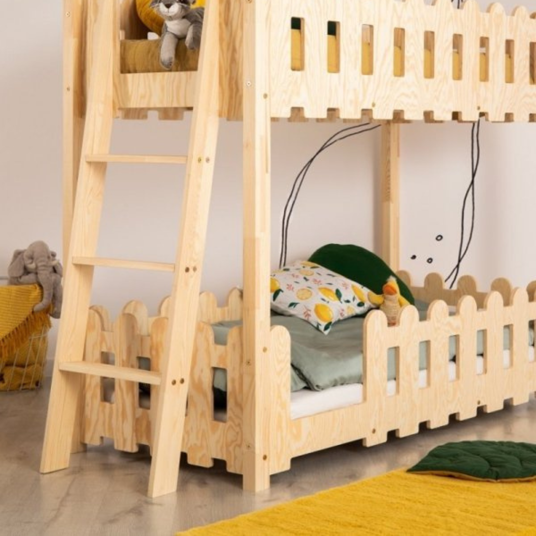 Lit cabane superposé 80x160cm