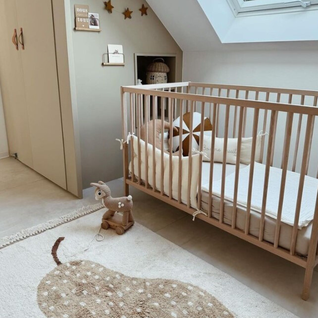 Kindertapijt met perenmotief