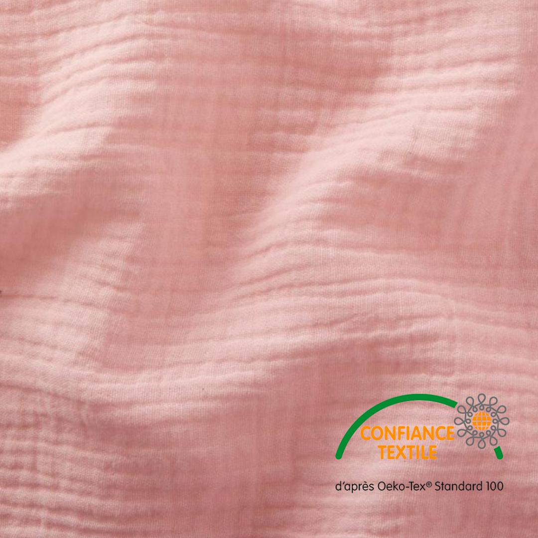 Ciel de lit cabane Rose blush