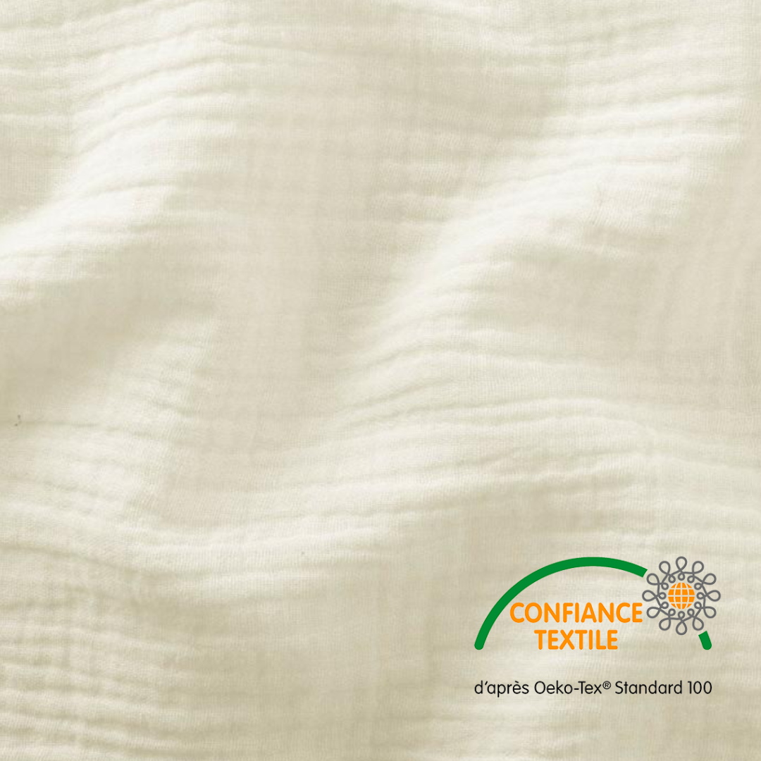 Ciel de lit cabane Ecru 80x160cm