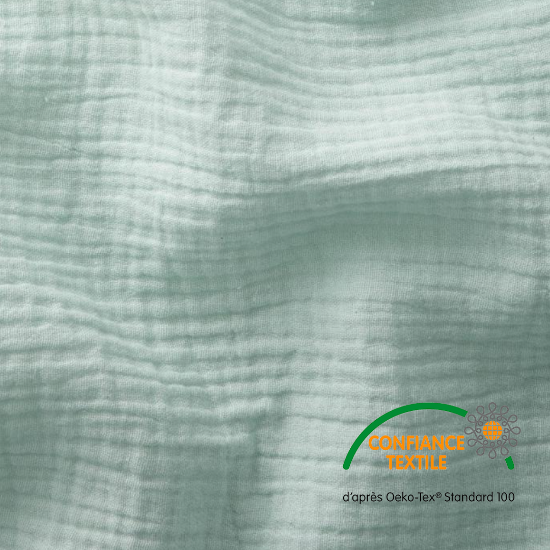 Ciel de lit cabane (pack de 2) Vert menthe