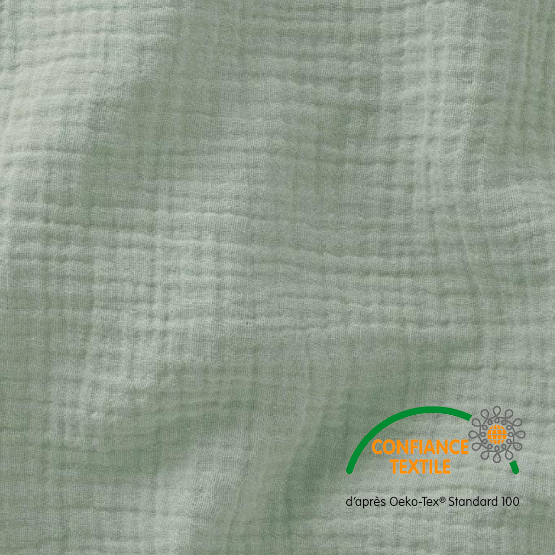 Ciel de lit cabane (pack de 2) Vert de gris