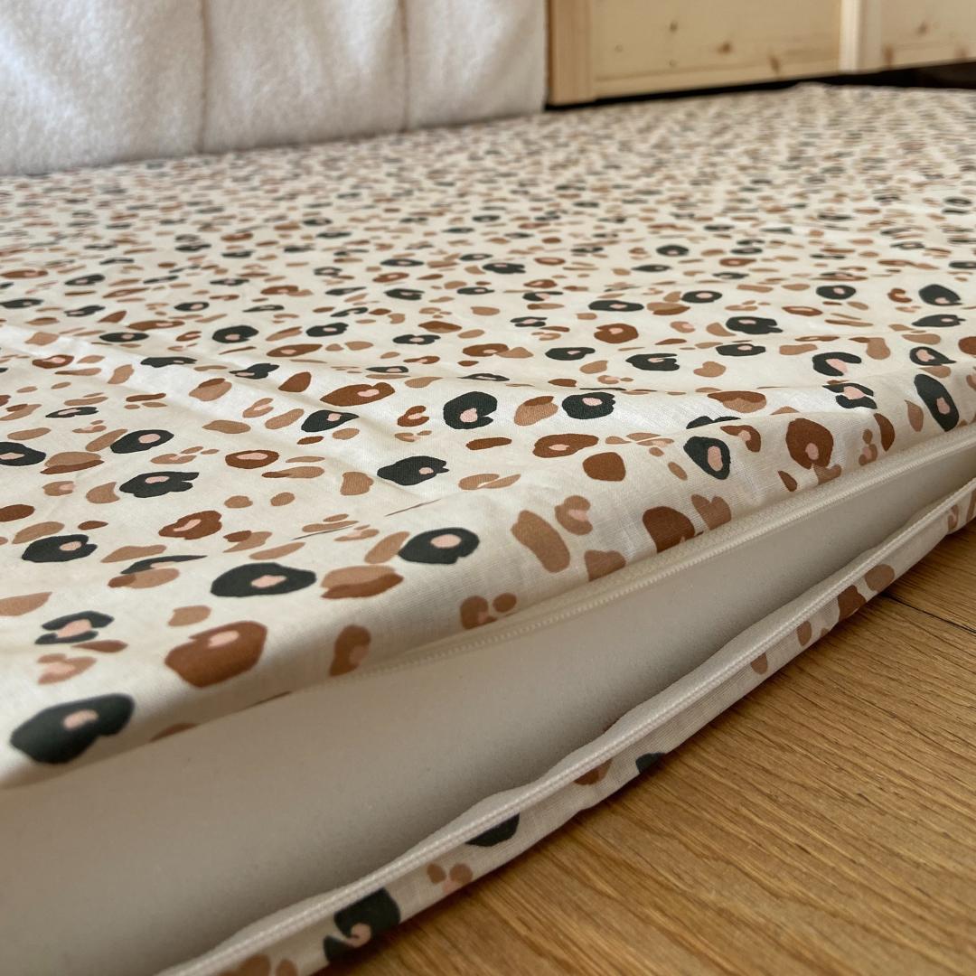 Tapis de motricité Gaspard léopard