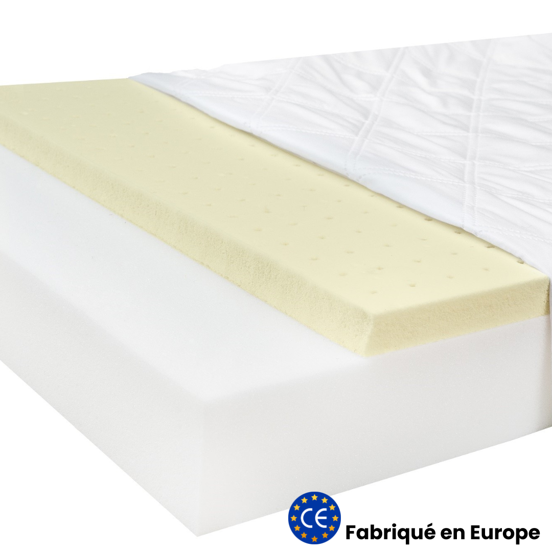 Matelas enfant 90x190cm - Mousse & latex