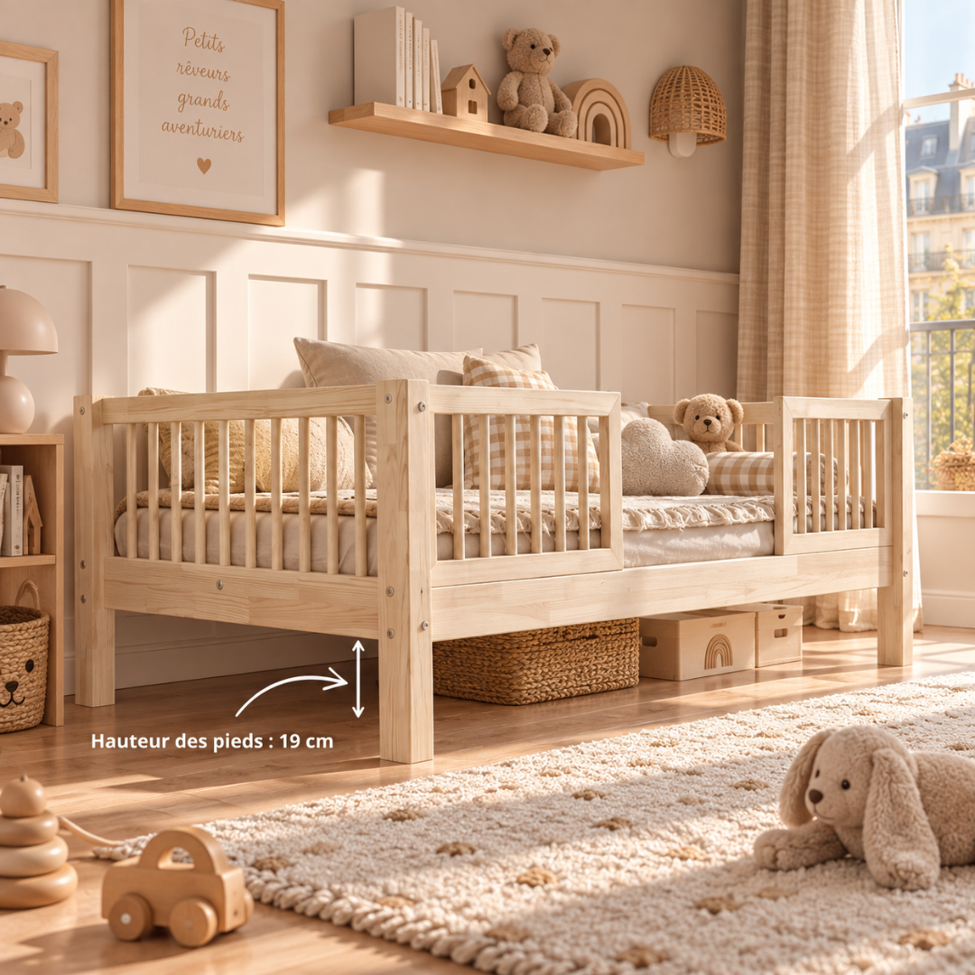 Lit enfant Alba avec entrée au milieu
