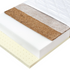 Matelas enfant 90x190cm Mousse, coco & latex
