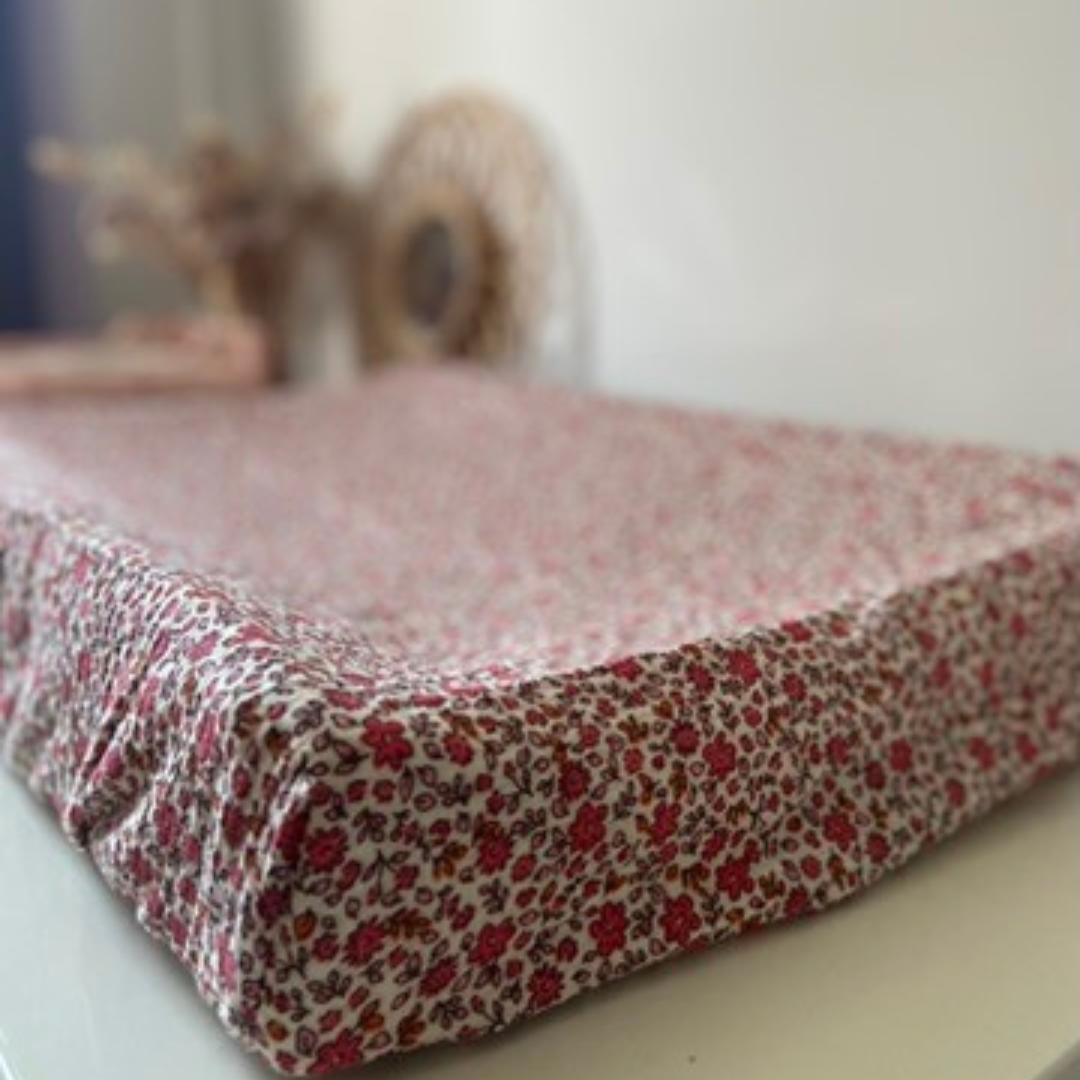 Housse matelas à langer Double gaze BIO Anna