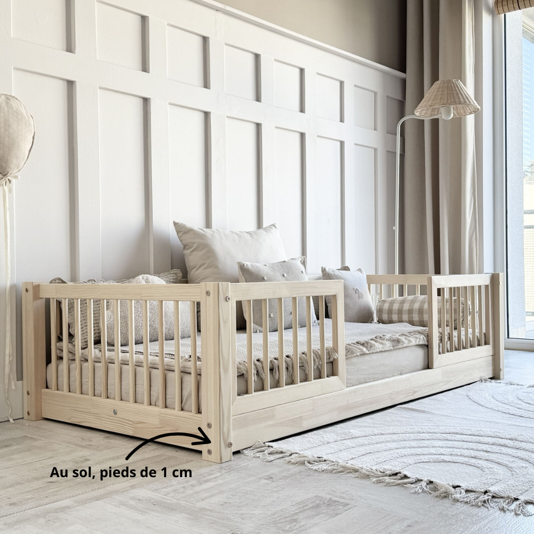 Lit enfant Alba avec entrée au milieu