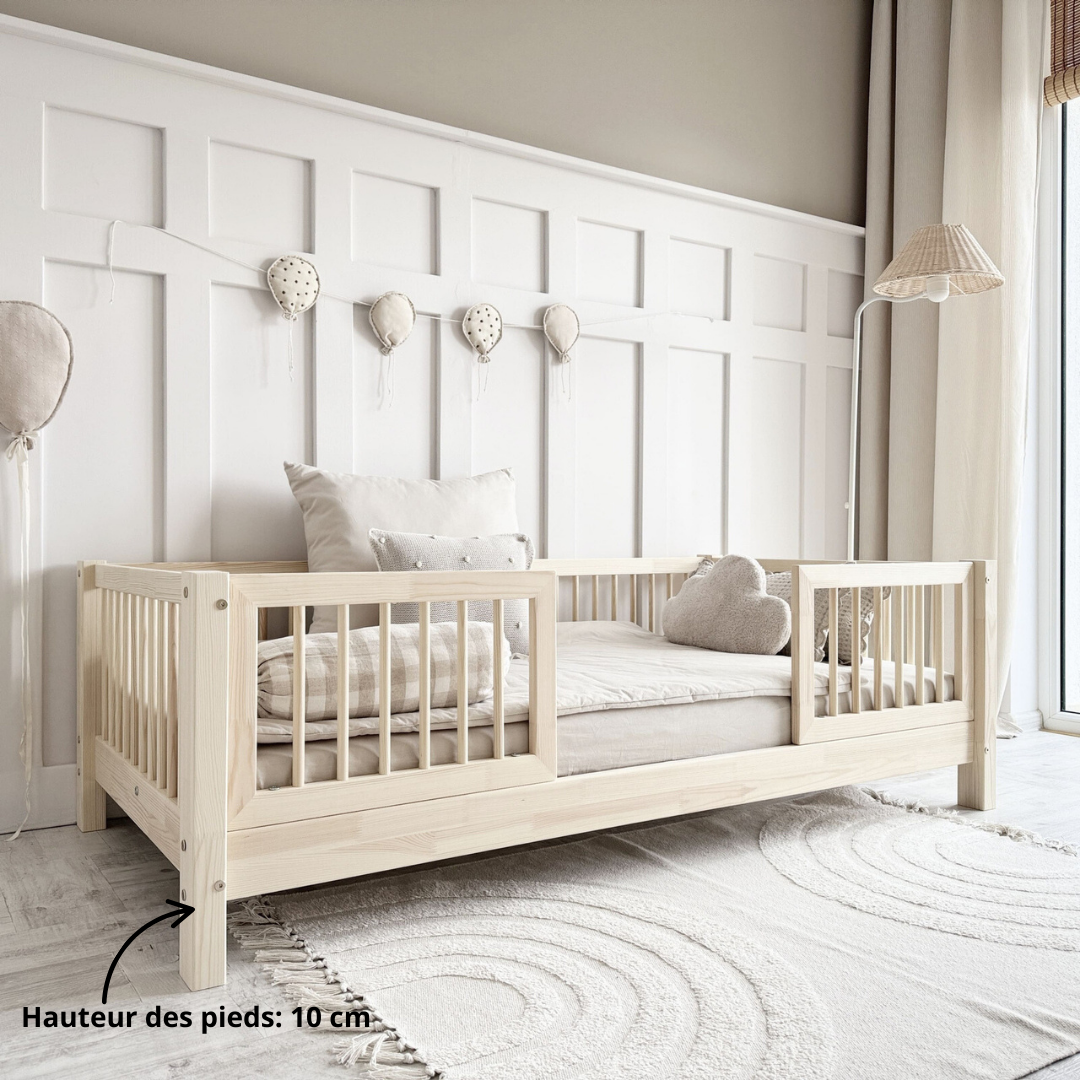 Lit enfant Alba avec entrée au milieu