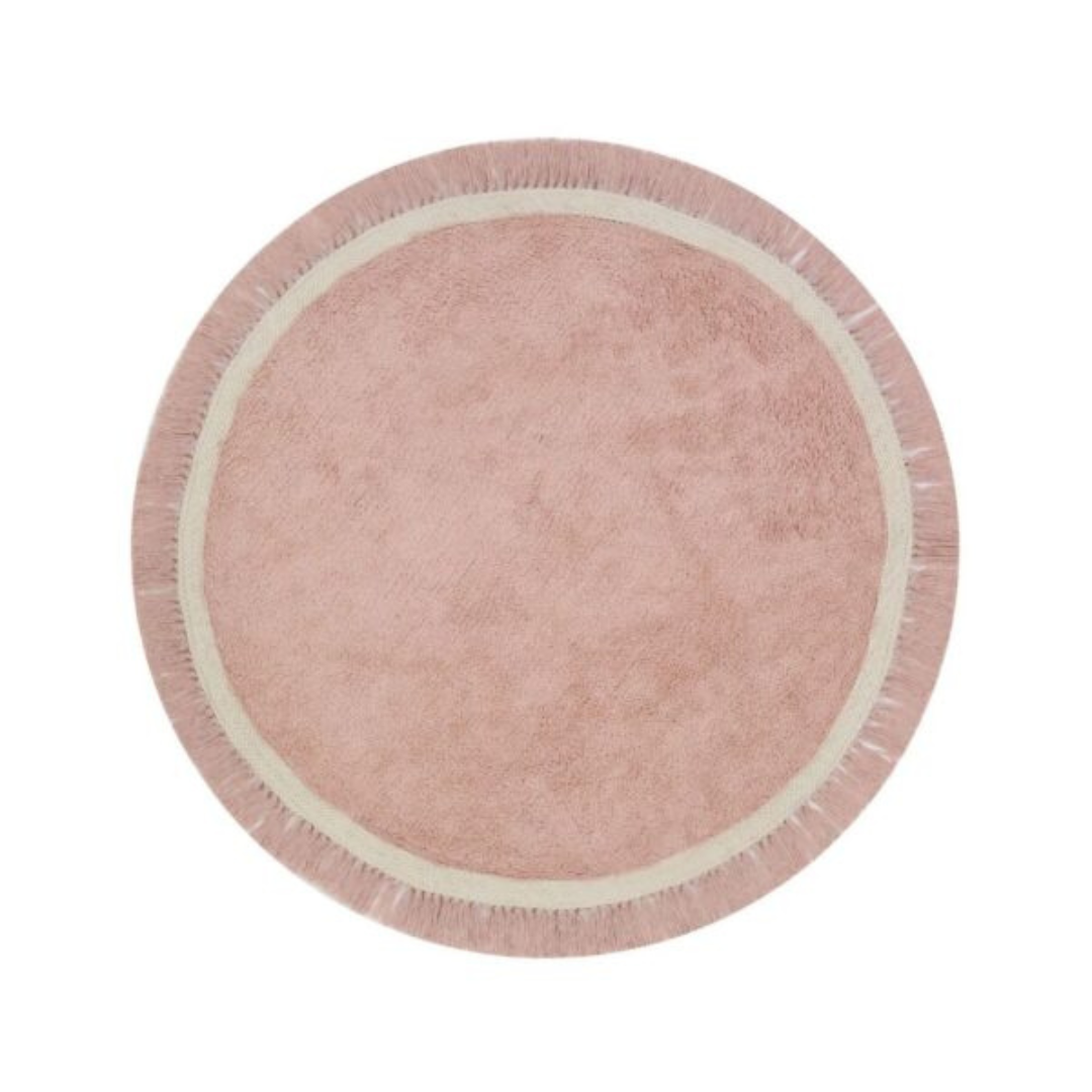 Tapis enfant rose