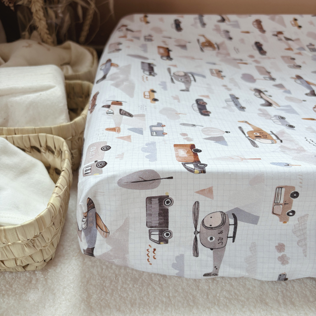 Luiermand + matras + dubbele gaashoes Beige
