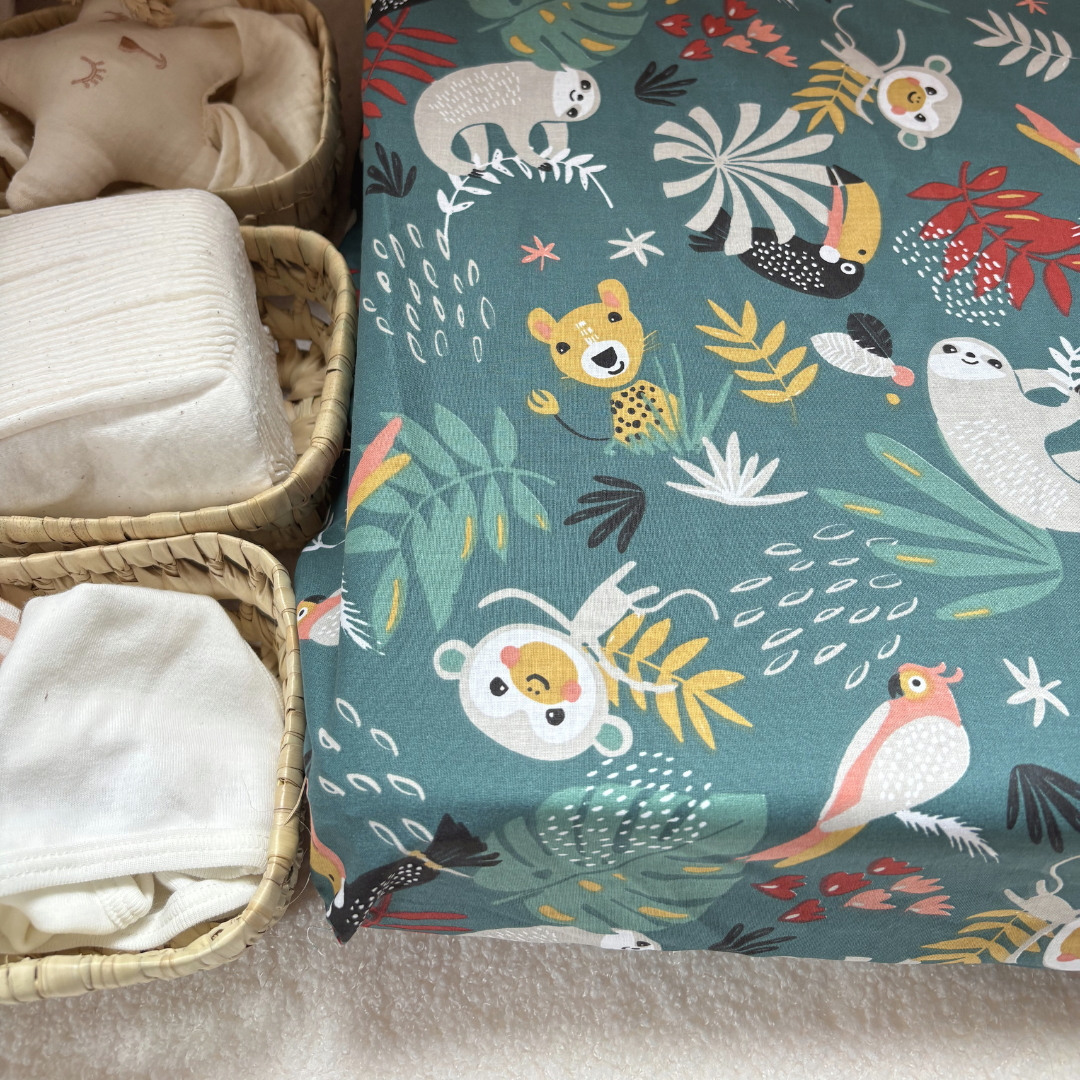 Luiermand + matras + dubbele gaashoes Beige