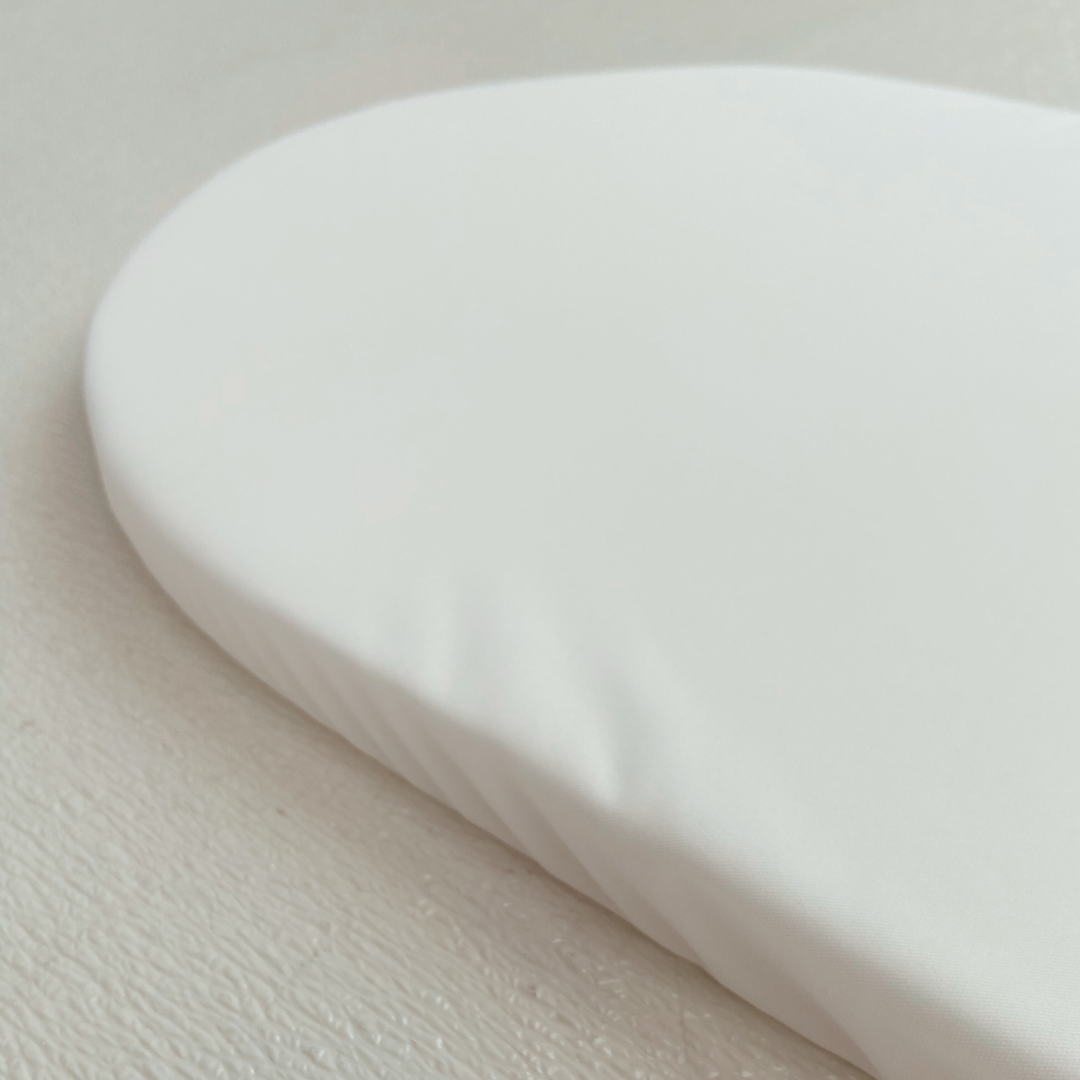 Panier à langer + matelas + housse double gaze Beige