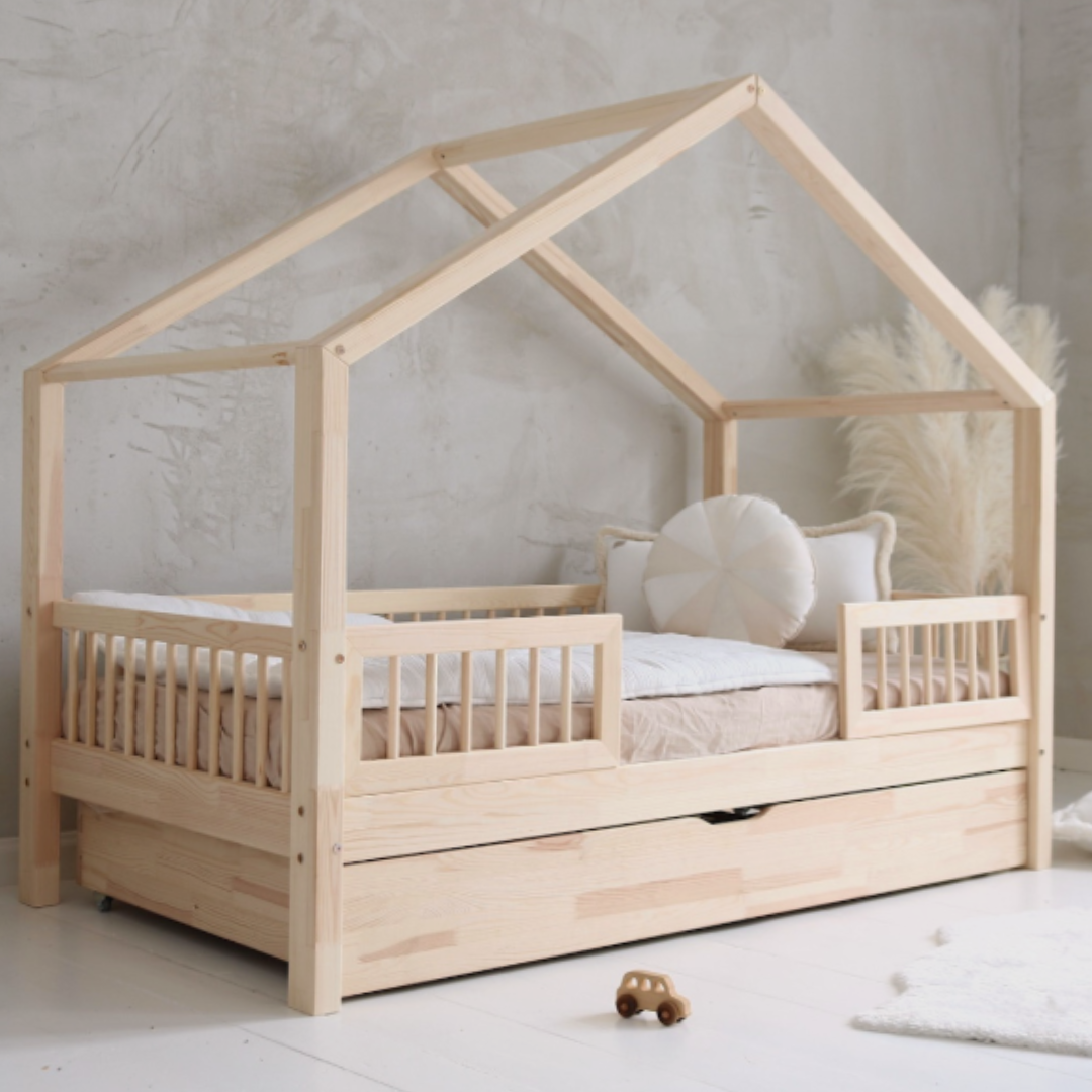 Lit cabane avec tiroir Roma 90x200cm