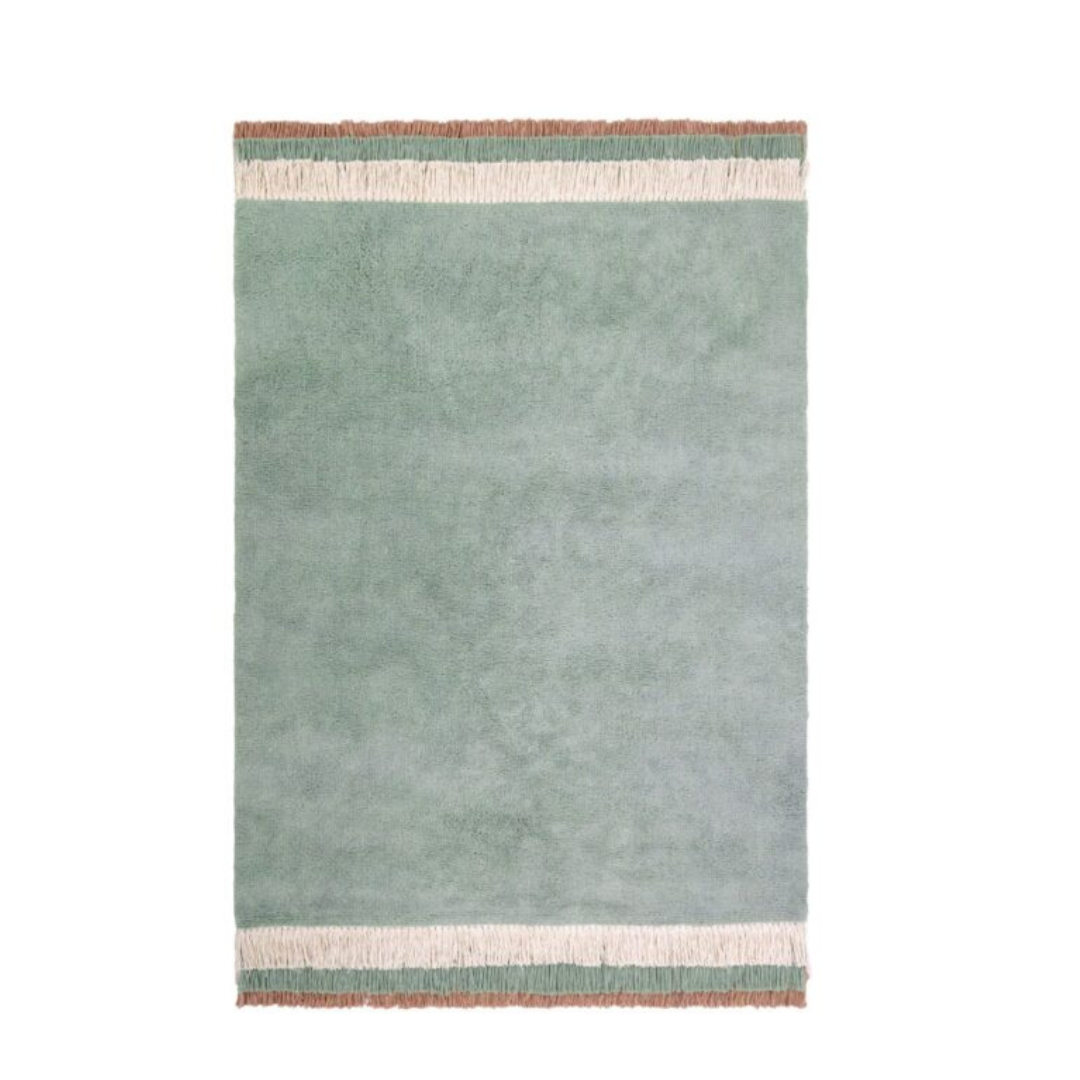 Tapis enfant vert d&