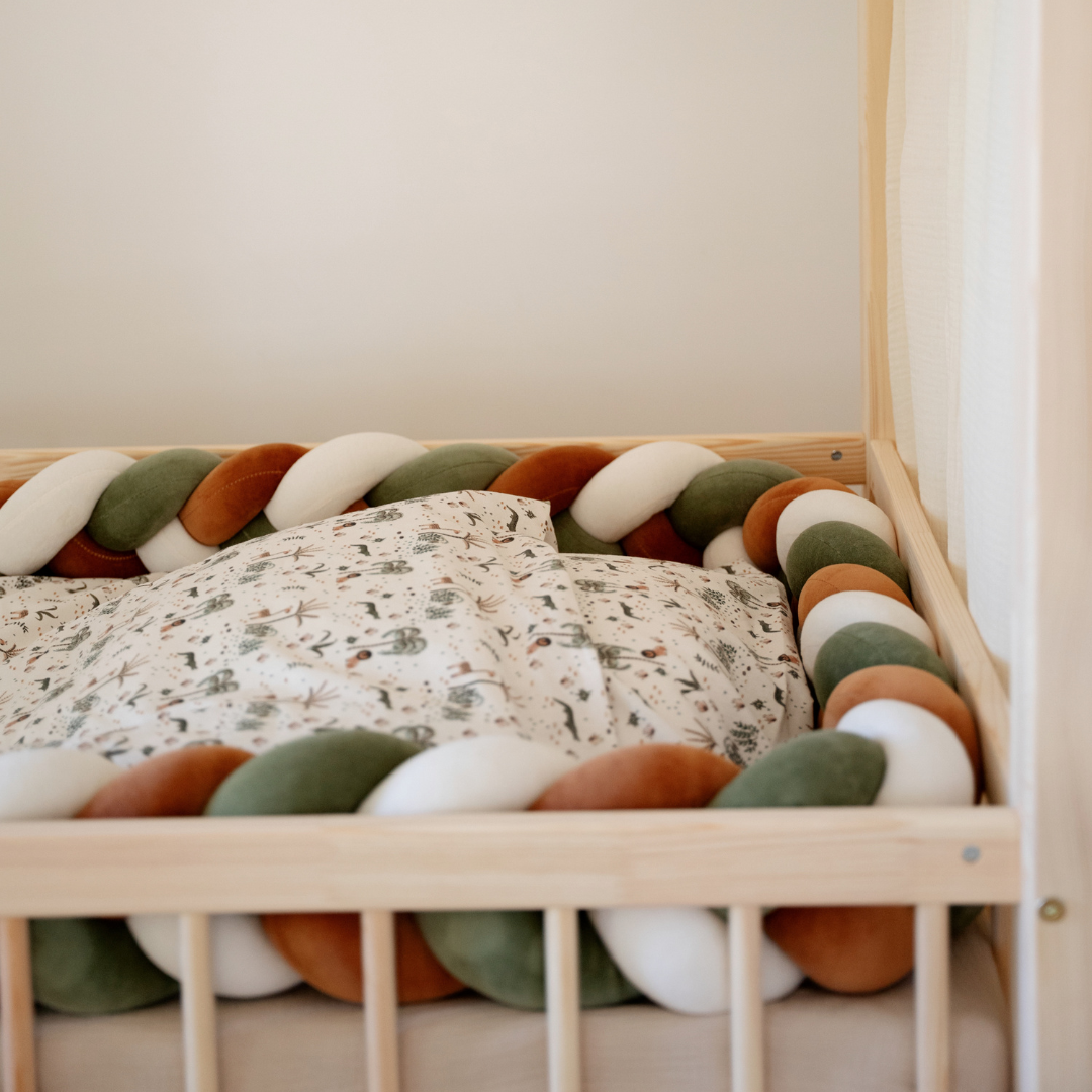 Housse de couette + taie Jungle