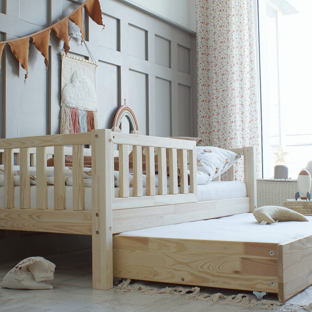 Lit enfant avec tiroir Basile