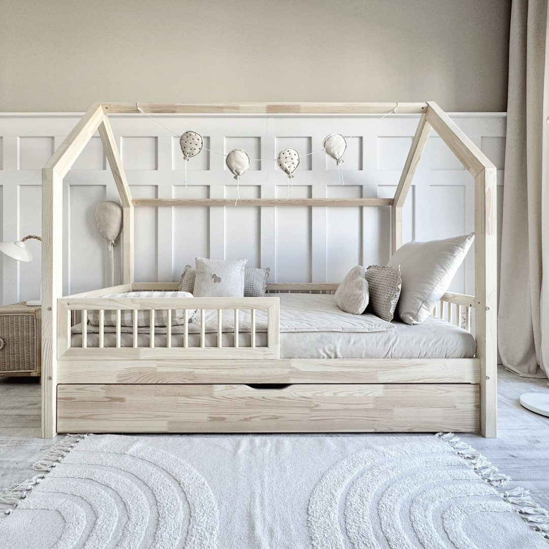 Lit cabane avec tiroir Pia