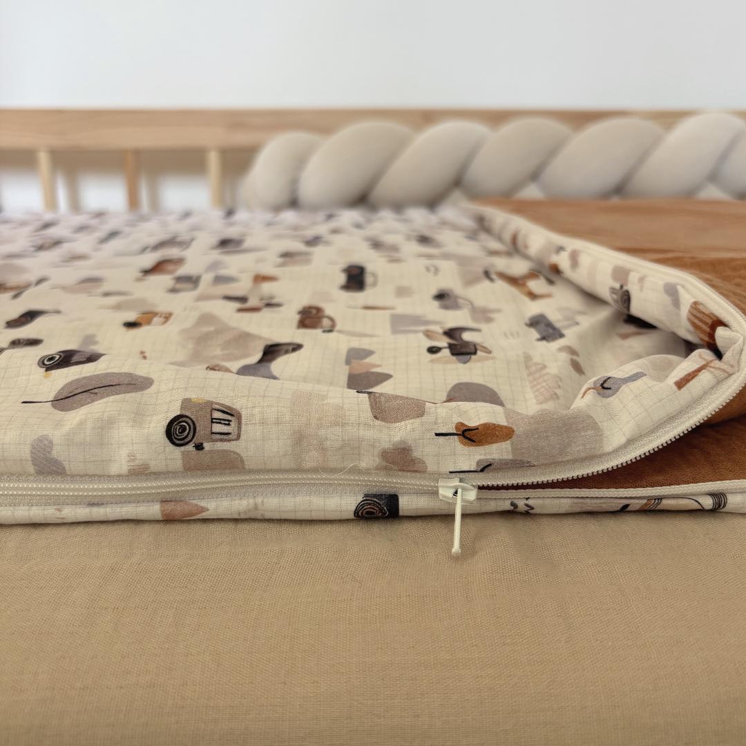 Sac de couchage enfant Elio camel