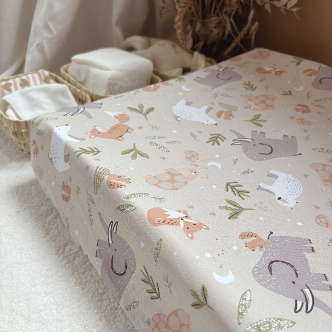 Luiermand + matras + dubbele gaashoes Beige