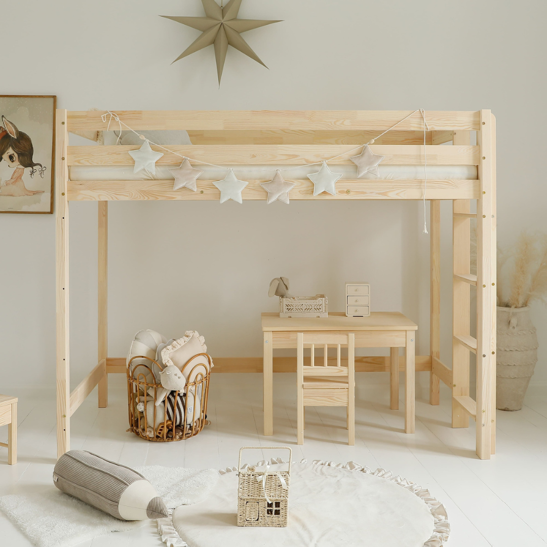 Lit superposé Mezzanine enfant 90x190cm