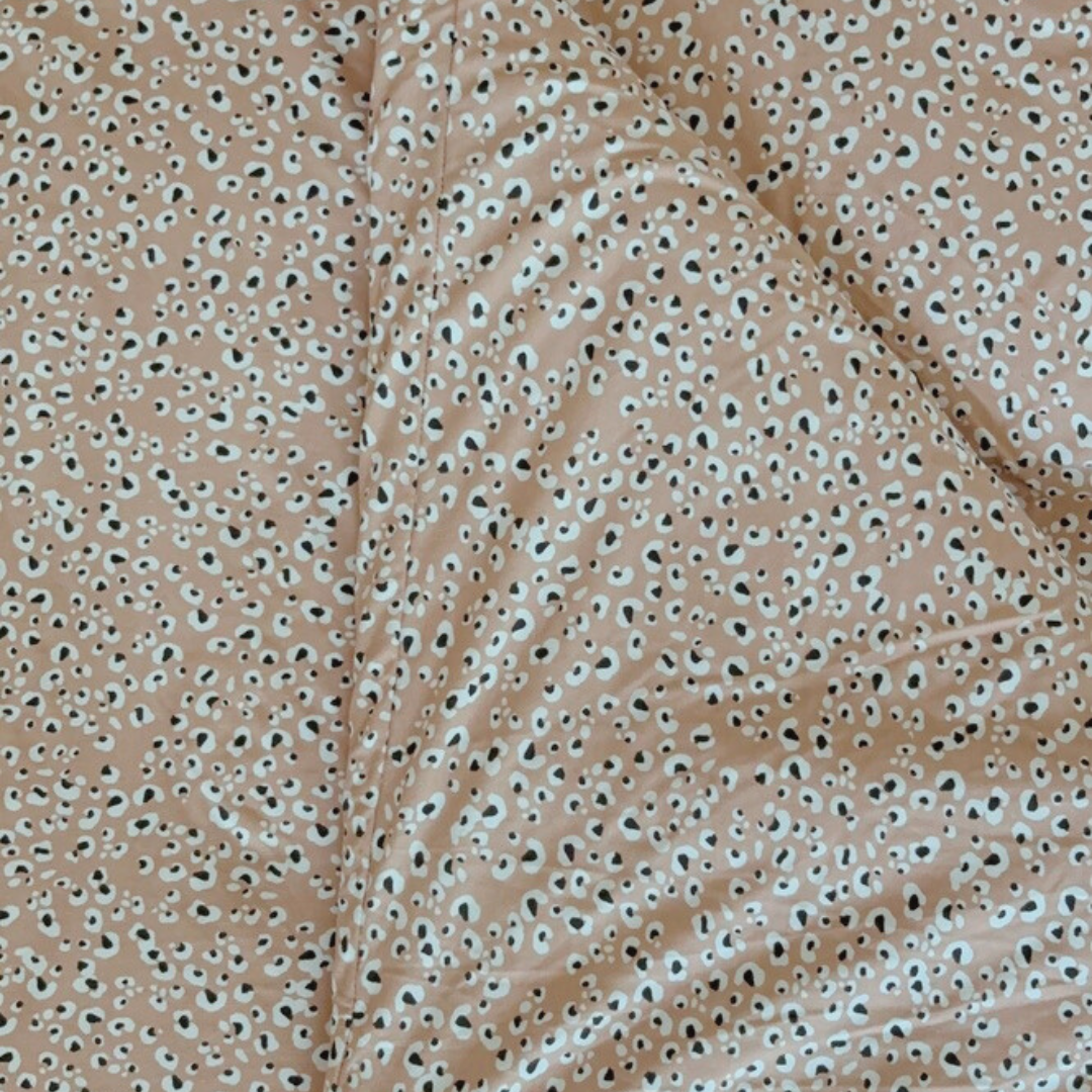 Housse de couette + taie Leopard