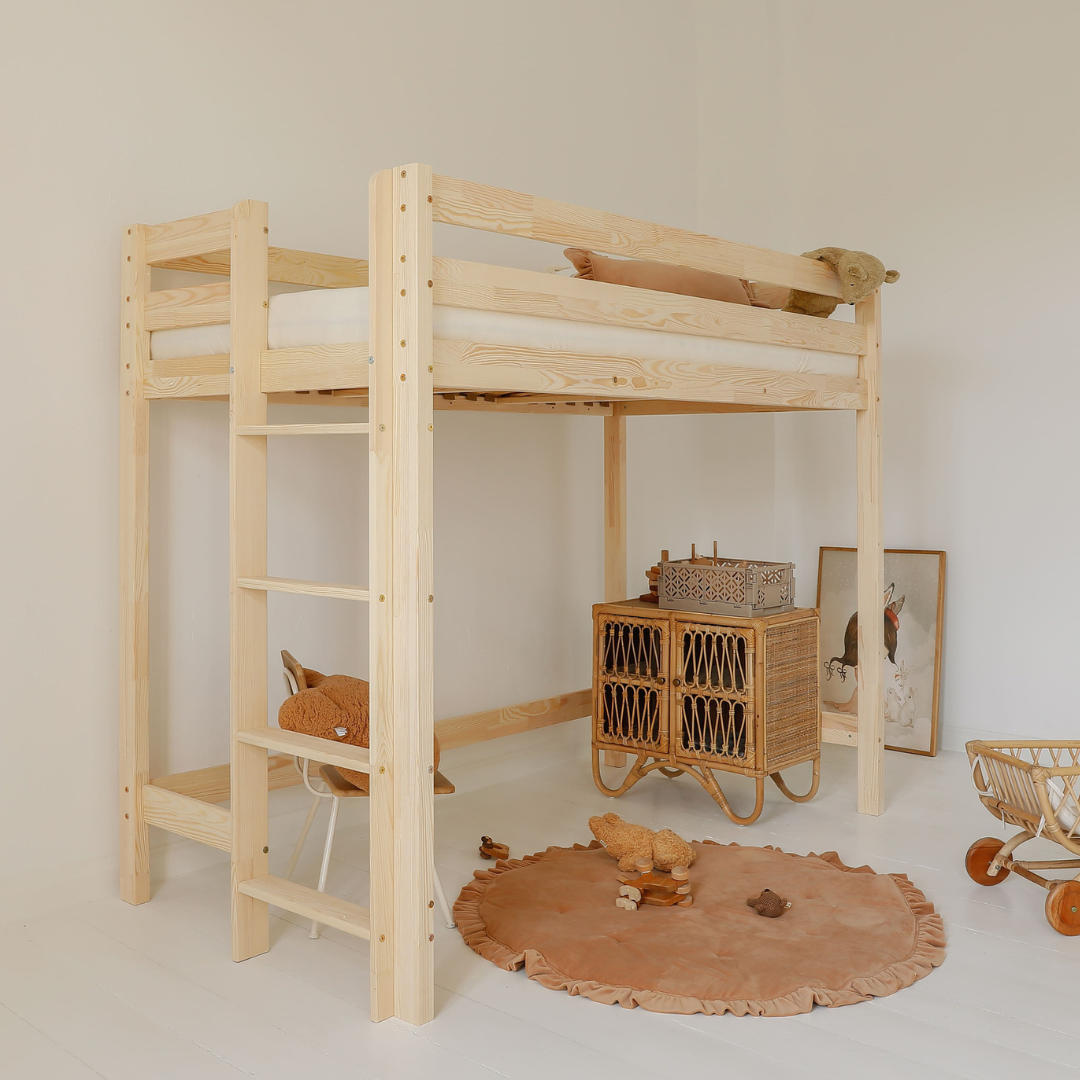 Lit superposé Mezzanine enfant 90x200cm