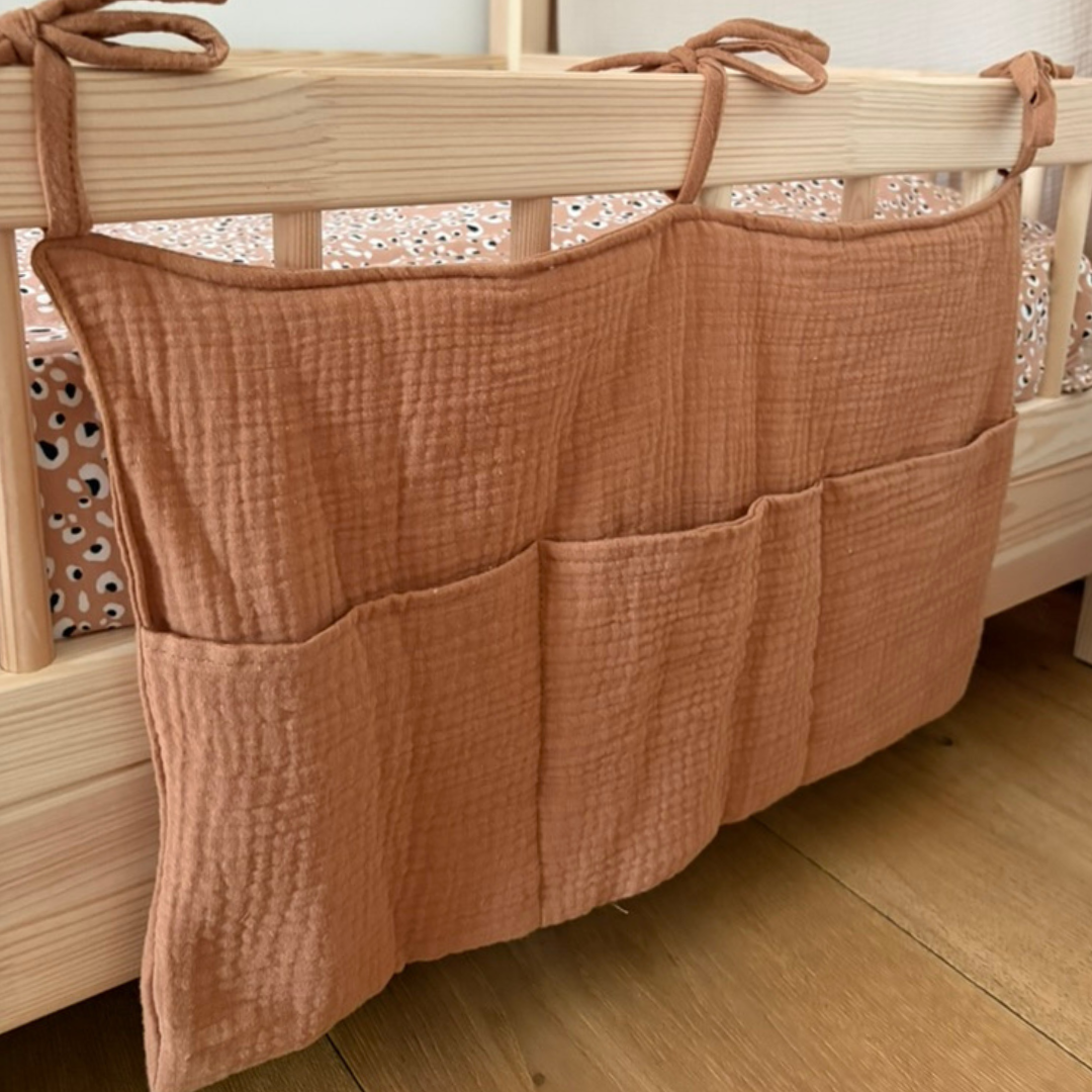 Pochette de rangement lit Caramel