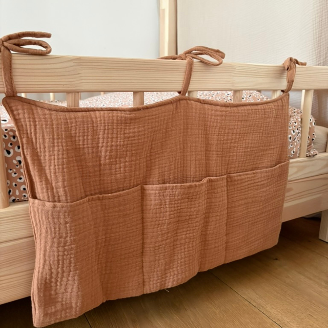 Pochette de rangement lit Caramel
