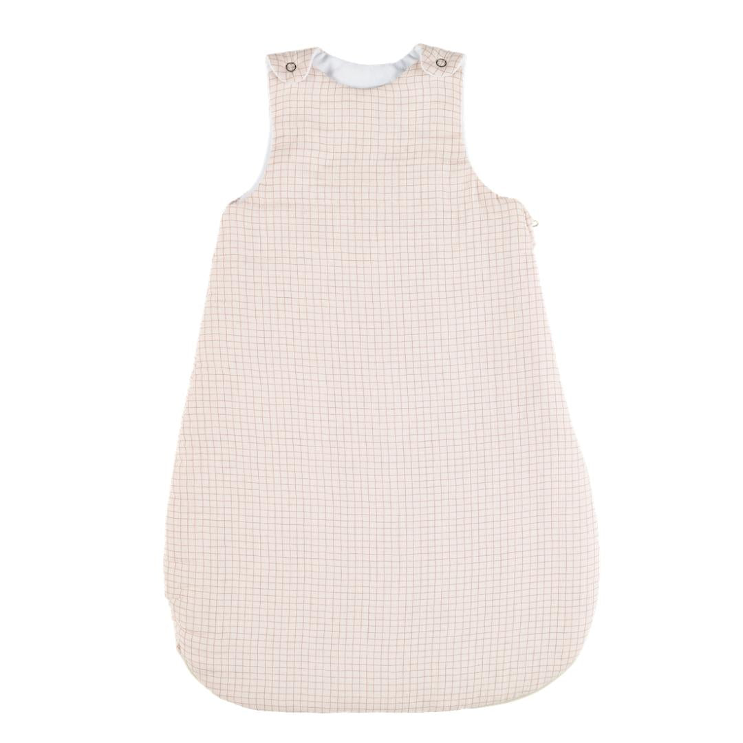 Gigoteuse été petits carreaux rose clair