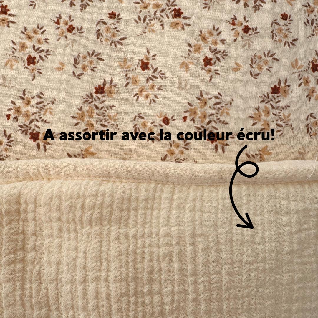 Housse de couette mousseline Nina
