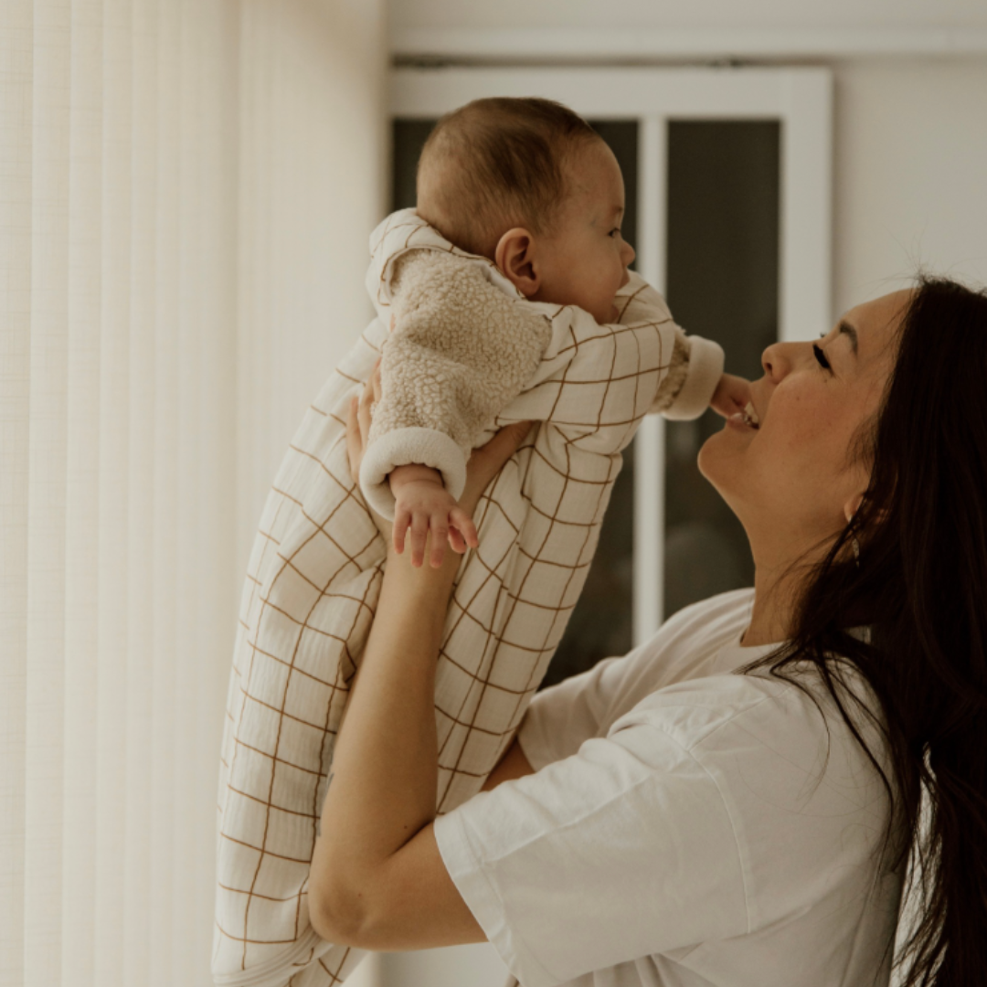 Gigoteuse bébé Marcel gros carreaux