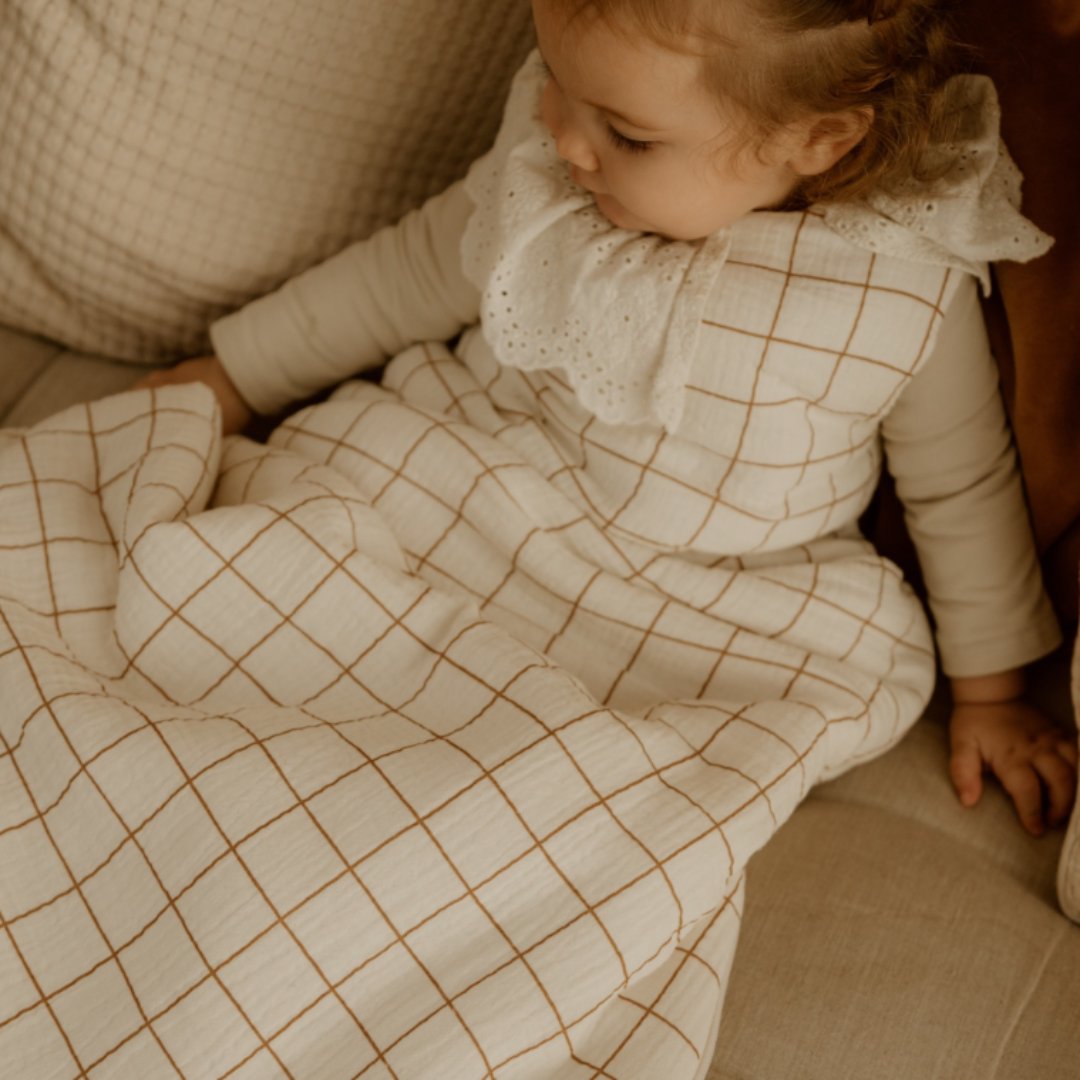 Gigoteuse bébé Marcel gros carreaux