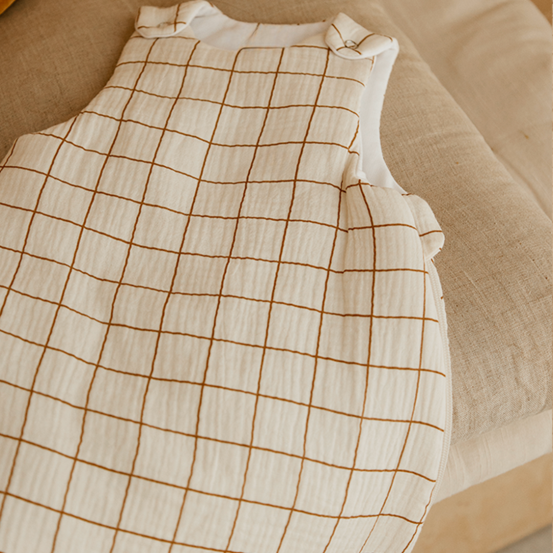 Gigoteuse bébé Marcel gros carreaux