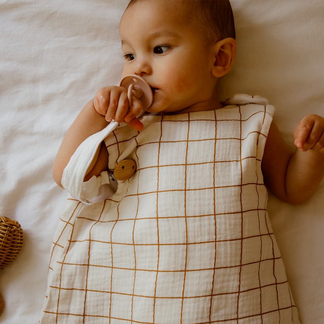 Gigoteuse bébé Marcel gros carreaux