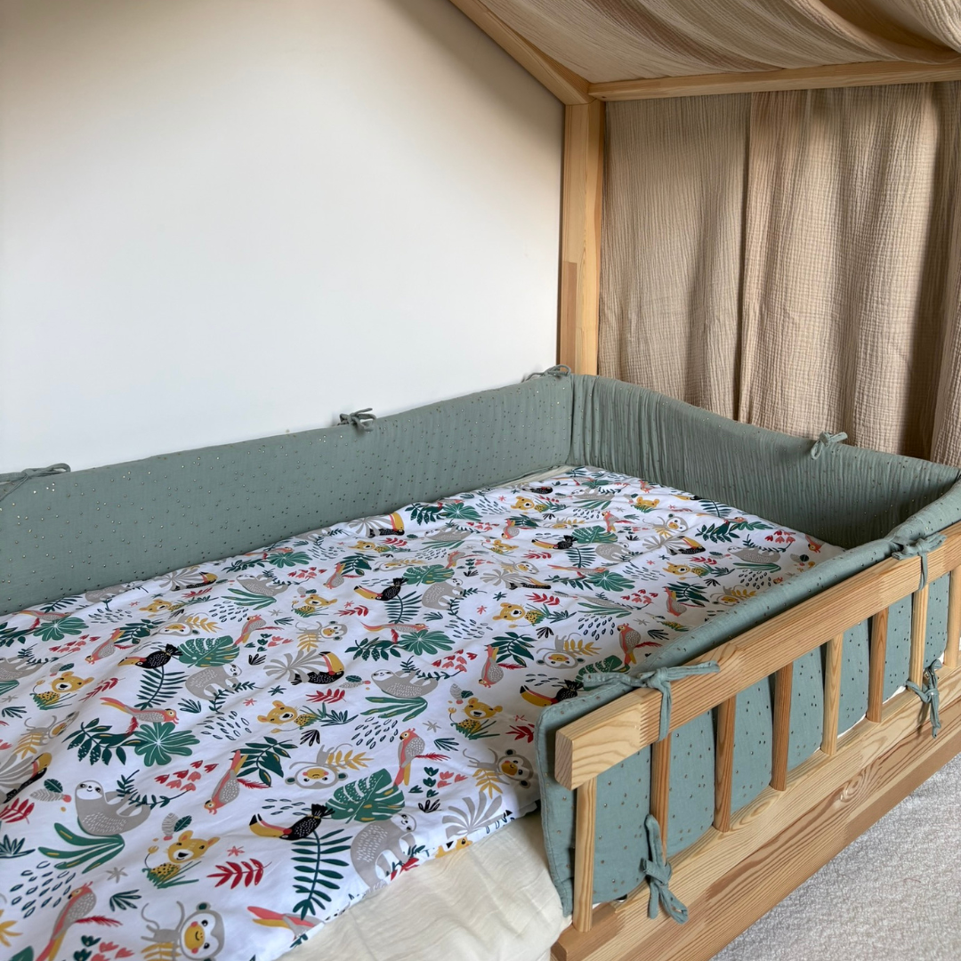 Verdigris dubbelgaas cabinebedbumper