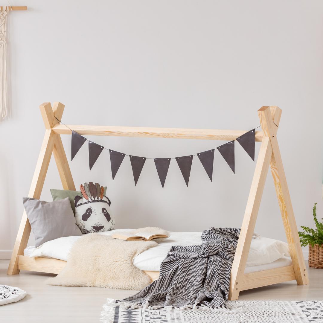 Lit tipi Montessori 80x160cm