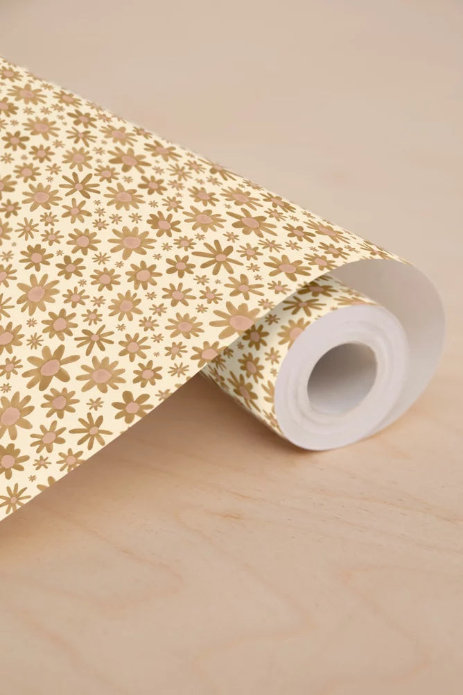 Papier peint enfant fleuri