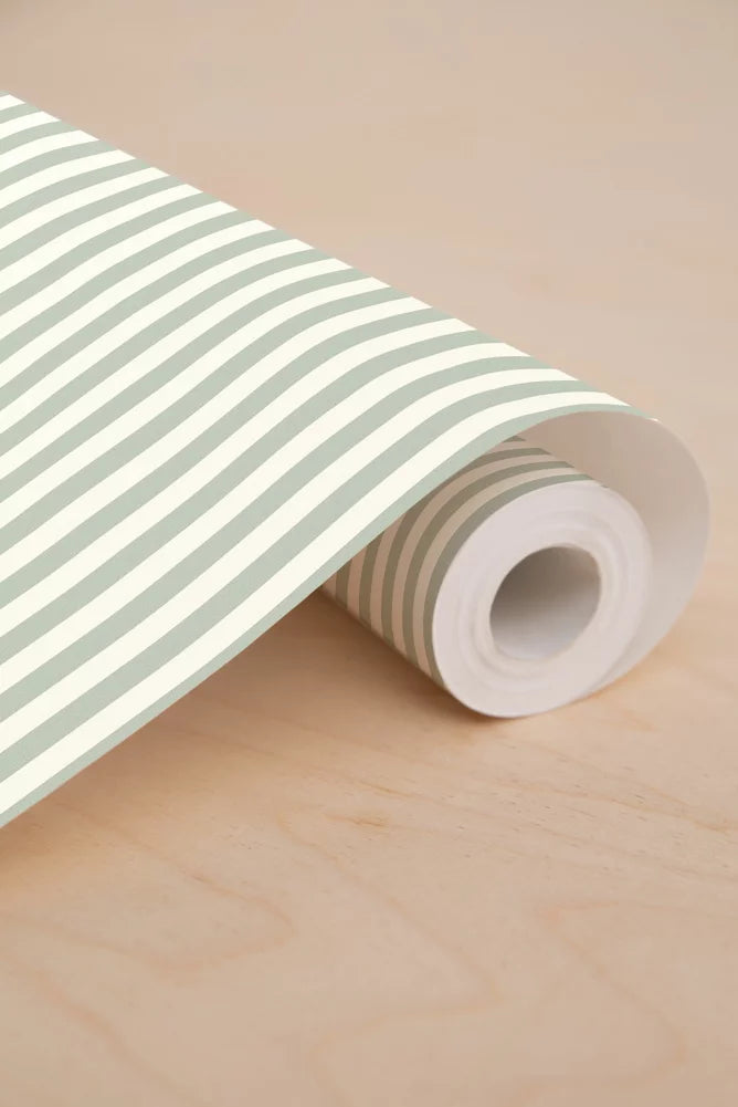 Papier peint enfant rayé